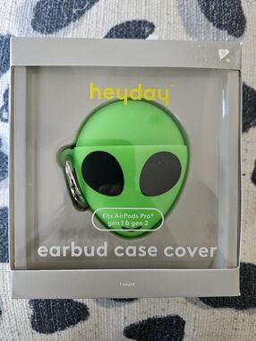 Cute Alien AirPods Pro Case Cover Green Heyday Gen 1/2 Silicone